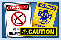SAFETY SIGNS